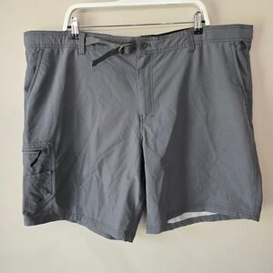 Realtree Fishing Mens 2XL Gray Cargo‎ Shorts Stretch Quick Dry Performance 44/46